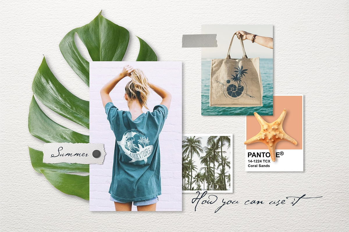 Vacation Time. 50 Logos & Badges, an Illustration by Cosmic Store (Photo 4 of 11)