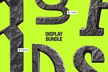 Display Bundle — 7 Fonts