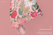 Lush Botanical Pattern and Graphics, a Pattern Graphic by likorbut (Thumbnail 11 of 13)