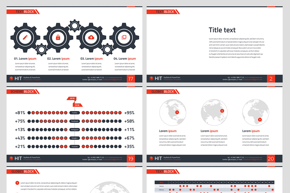 HIT - Professional Google Slides, a Presentation Template by HiSlide.io