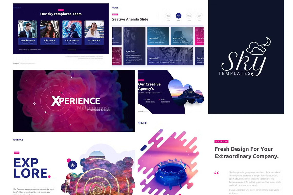 Xperience Powerpoint Template, a Presentation Template by GearShift (Photo 3 of 4)