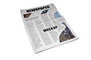 Newspaper Mockup, an Advertising Mockup by PixelMockup (Thumbnail 4 of 17)