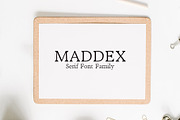 Maddex Serif 3 Font Family, a Serif Font by Creativetacos (Thumbnail 1 of 4)
