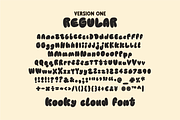 Kooky Cloud! Unique Bold Bubble Font, a Handwritten Font by Studio Funshop by Kelli (Thumbnail 8 of 10)