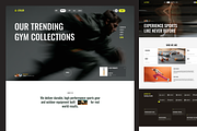 Athlor – Sports Website Figma UI Kit, an UI Kit Template by TNCFlow (Thumbnail 2 of 5)