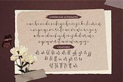 Sightli | Script Handwritten Font, a Script Font by Forberas Club (Thumbnail 10 of 11)