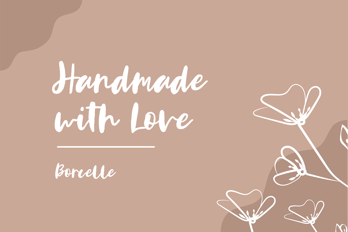 Bushwick, a Handwritten Font by Sofia Skoog (Photo 7 of 11)