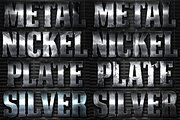 32 Extreme Metal Layer Styles 4, a Layer Style Add-On by DesignFathoms (Thumbnail 1 of 2)
