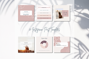 Complete Branding Kit, Pink And Navy