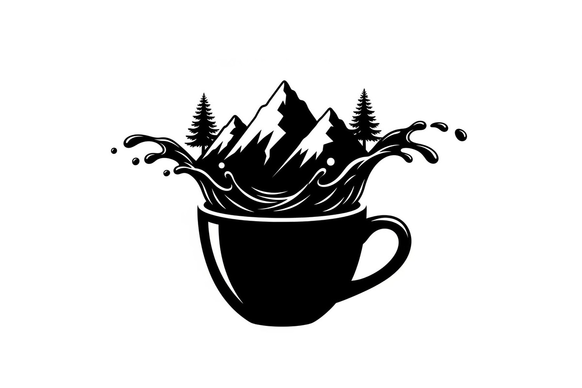 Mountain Coffee Cup Design Bundle, an Illustration by yasushie (Photo 13 of 31)