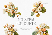 Watercolor Botanical Clipart, a Decorative Illustration by ThaismotaCreativeCo (Thumbnail 4 of 11)