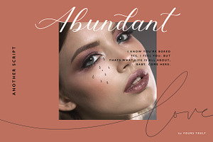 Abundant Script | Modern Calligraphy