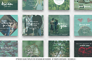 48 Social Media Templates - Romantic, a Social Media Template by DESIGN HQ (Thumbnail 4 of 9)