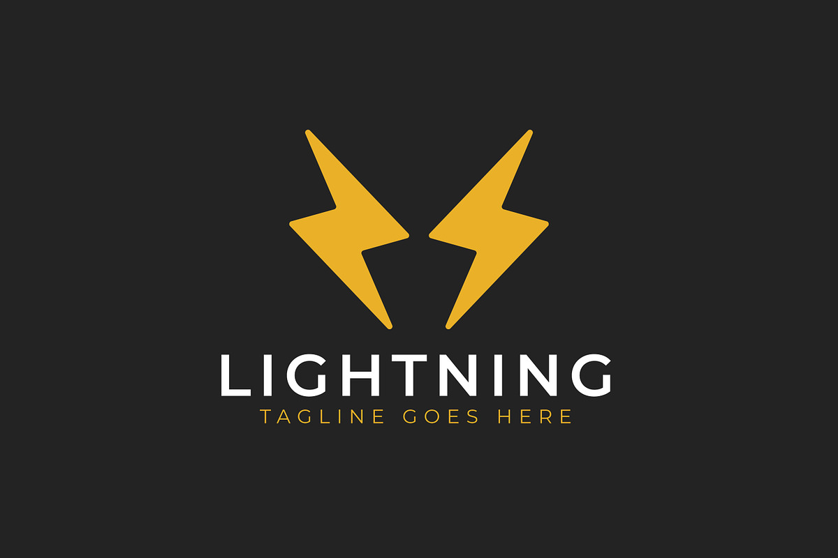 Lightning Thunder Logo Concept, a Branding & Logo Template by Signatoro