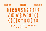 Ehzelnot - Bold Condensed Sans Font, a Sans Serif Font by Flawless And Co (Thumbnail 8 of 10)