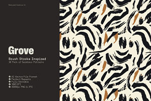 Grove - Seamless Pattern Set