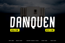 Dannquen - Round Tall Font