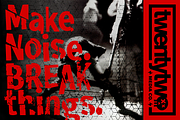 Broken – A Grunge Typeface, a Sans Serif Font by twentytwo media co. (Thumbnail 2 of 5)
