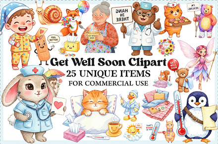 Get Well Soon Clipart