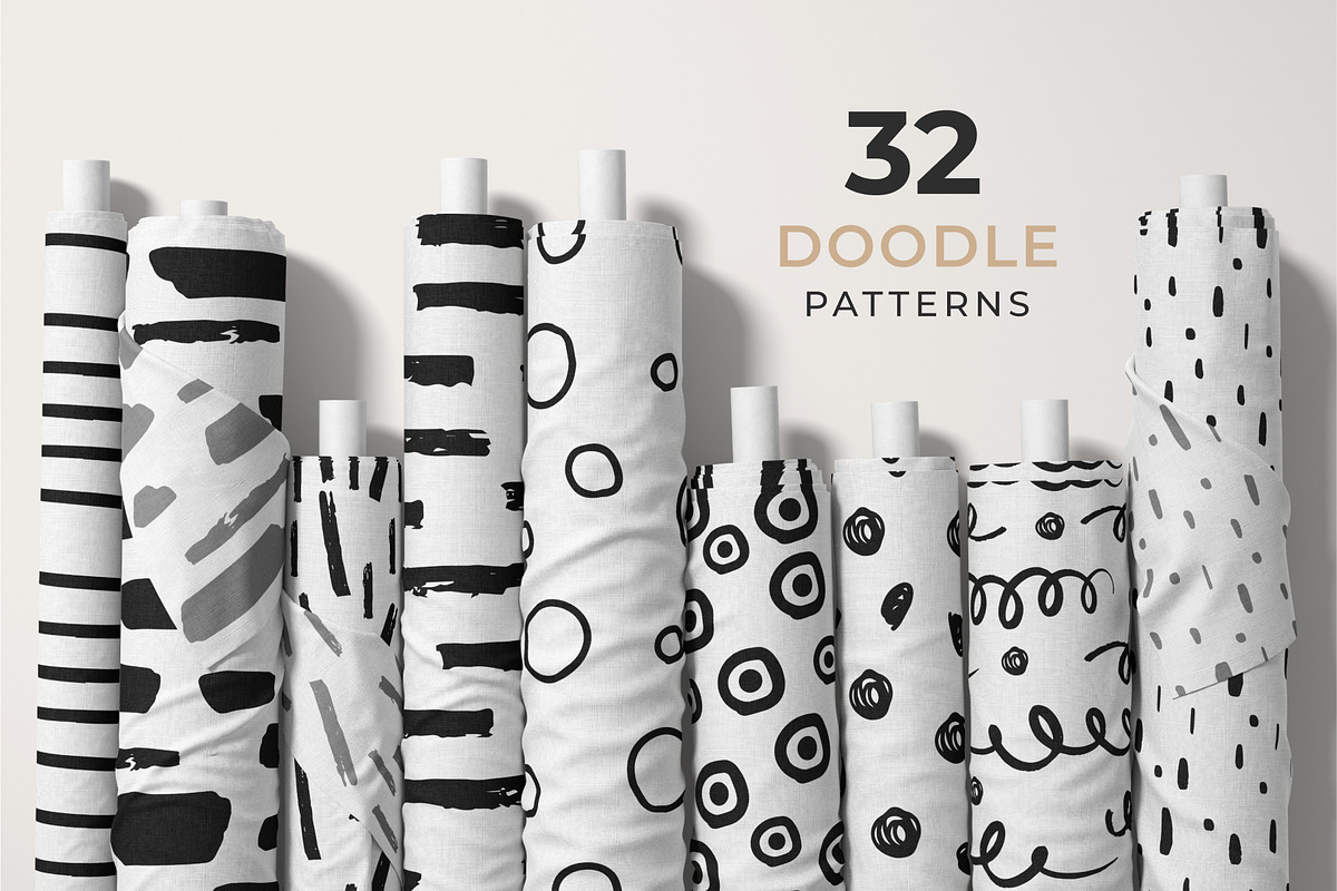 Hand drawn patterns and elements., a Pattern Graphic by Getalo Viktoriia (Photo 10 of 13)