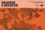 Cracked & Decayed Texture Pack, a Texture Graphic by True Grit Texture Supply (Thumbnail 1 of 7)