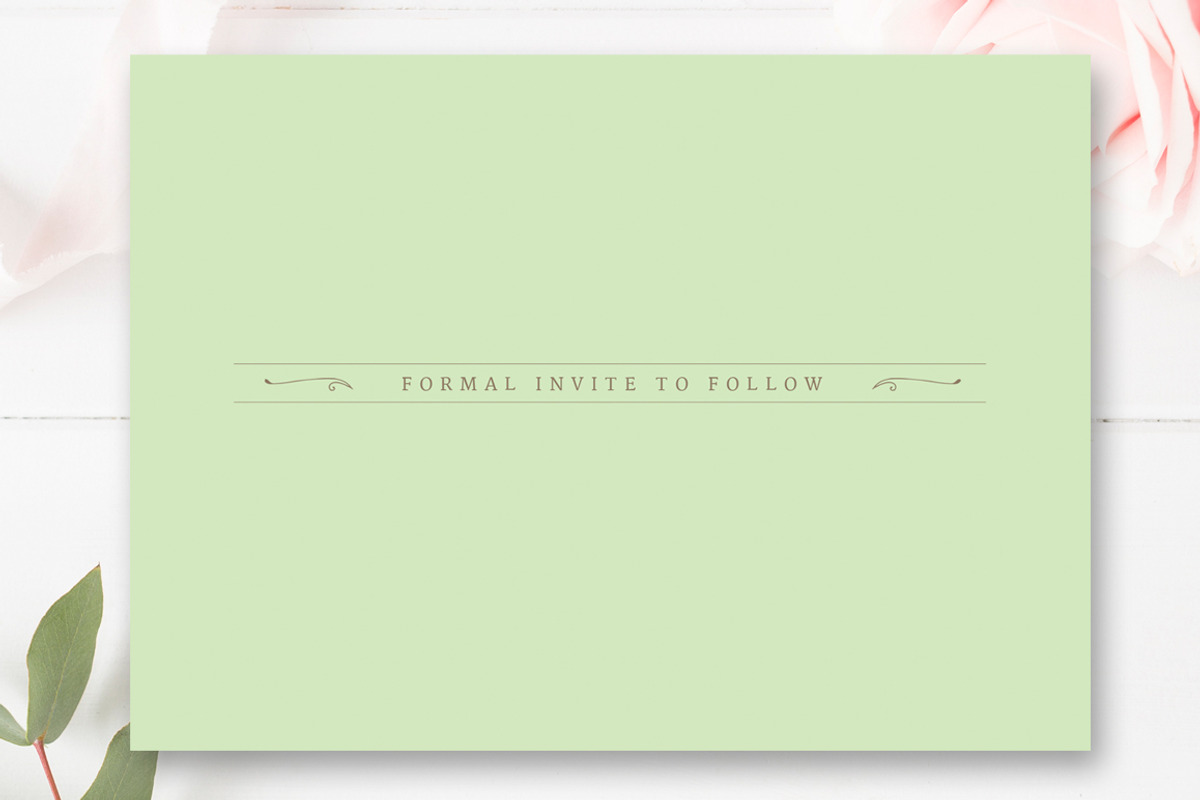 Save the Date Photo Card PSD, an Invitation Template by By Stephanie Design (Photo 6 of 7)