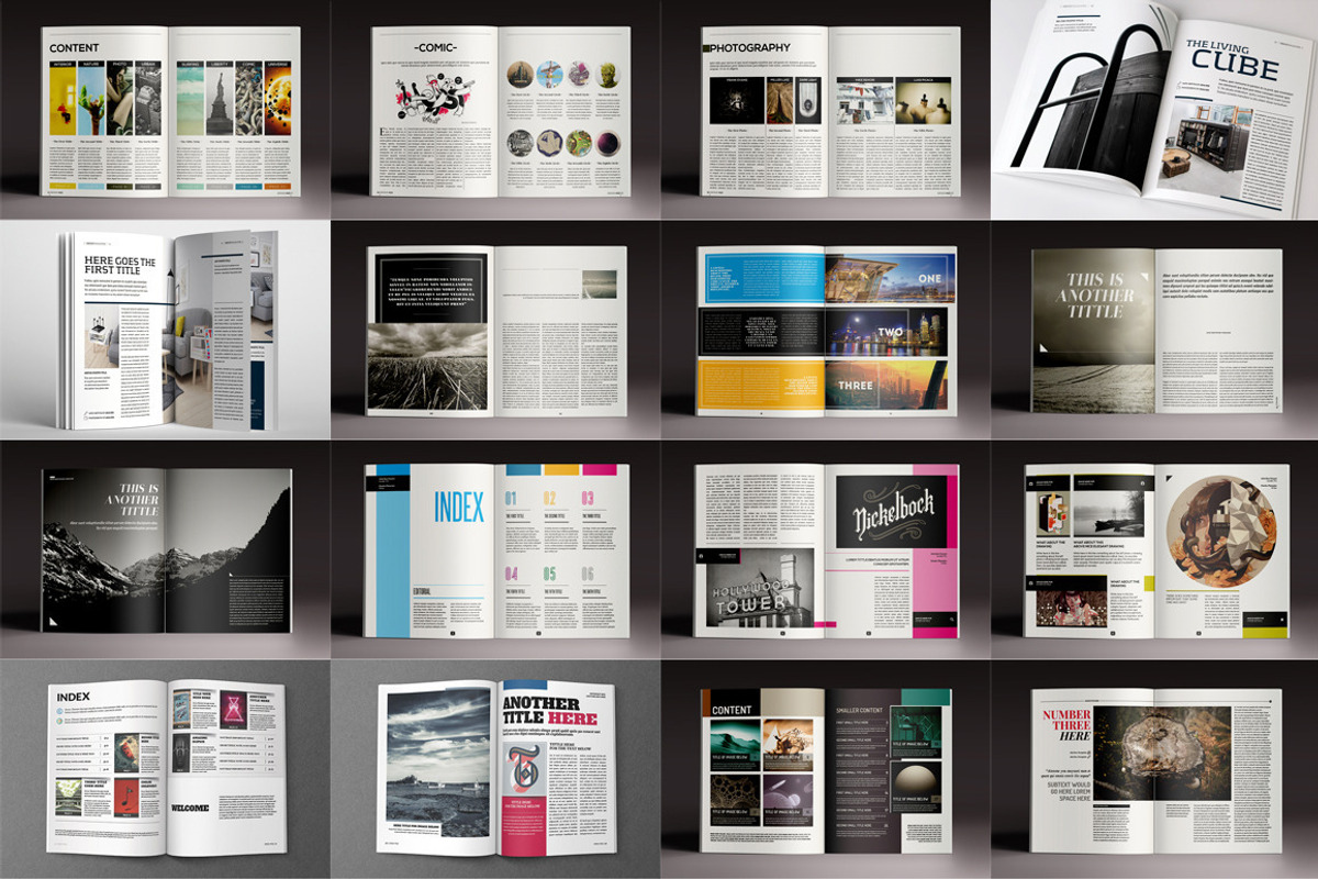 The EditoriAll Megabundle, a Magazine Template by Luuqas Design (Photo 4 of 26)