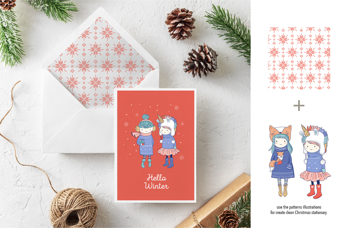 Cold weather, Warm friendship, a Seasonal Illustration by Marish (Photo 5 of 9)
