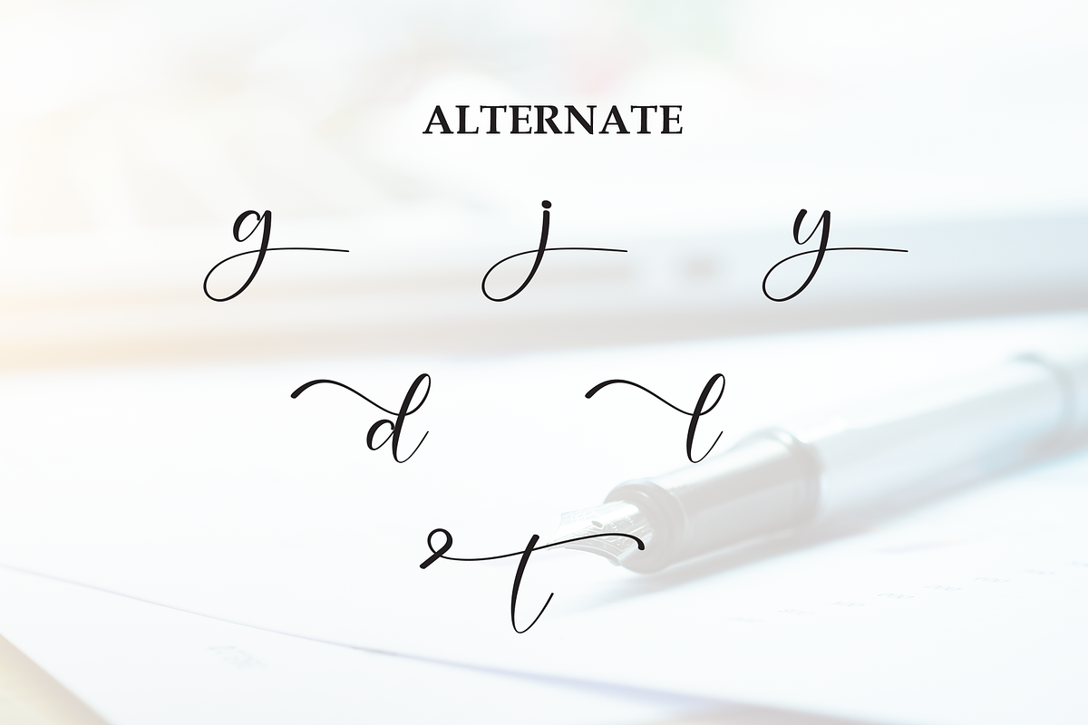 Simple Signature | Script Font, a Handwritten Font by Scratchones (Photo 8 of 9)
