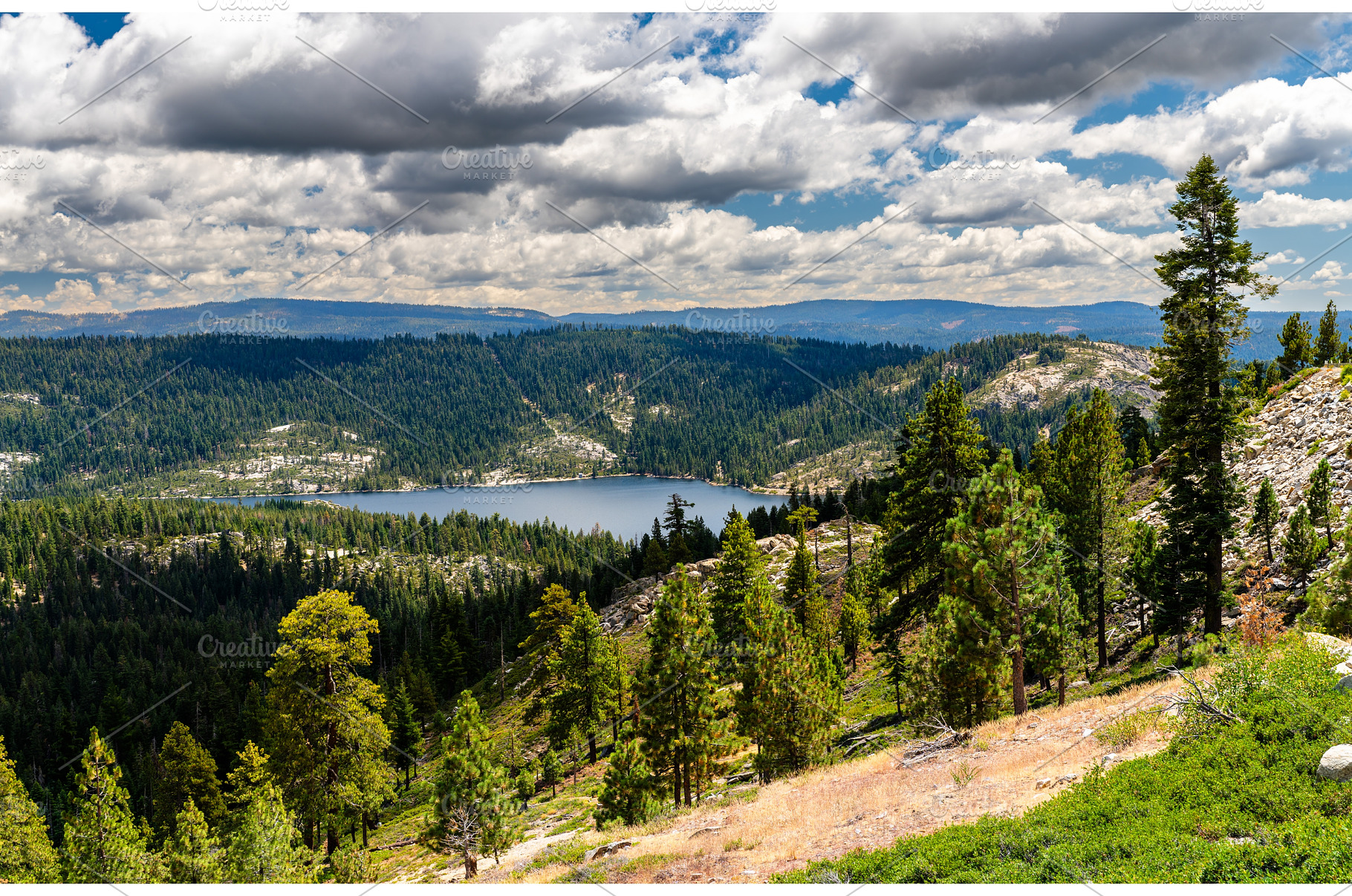 Bear River Reservoir landscape from, a Nature Photo by Leonid Andronov
