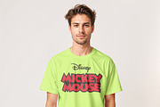 T-Shirt Mockup PSD Front & Back View, a Shirt Mockup by Pixel Foundry (Thumbnail 4 of 11)
