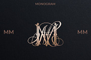 MM Wedding Monogram Logo, a Branding & Logo Template by LogoAV (Thumbnail 6 of 6)