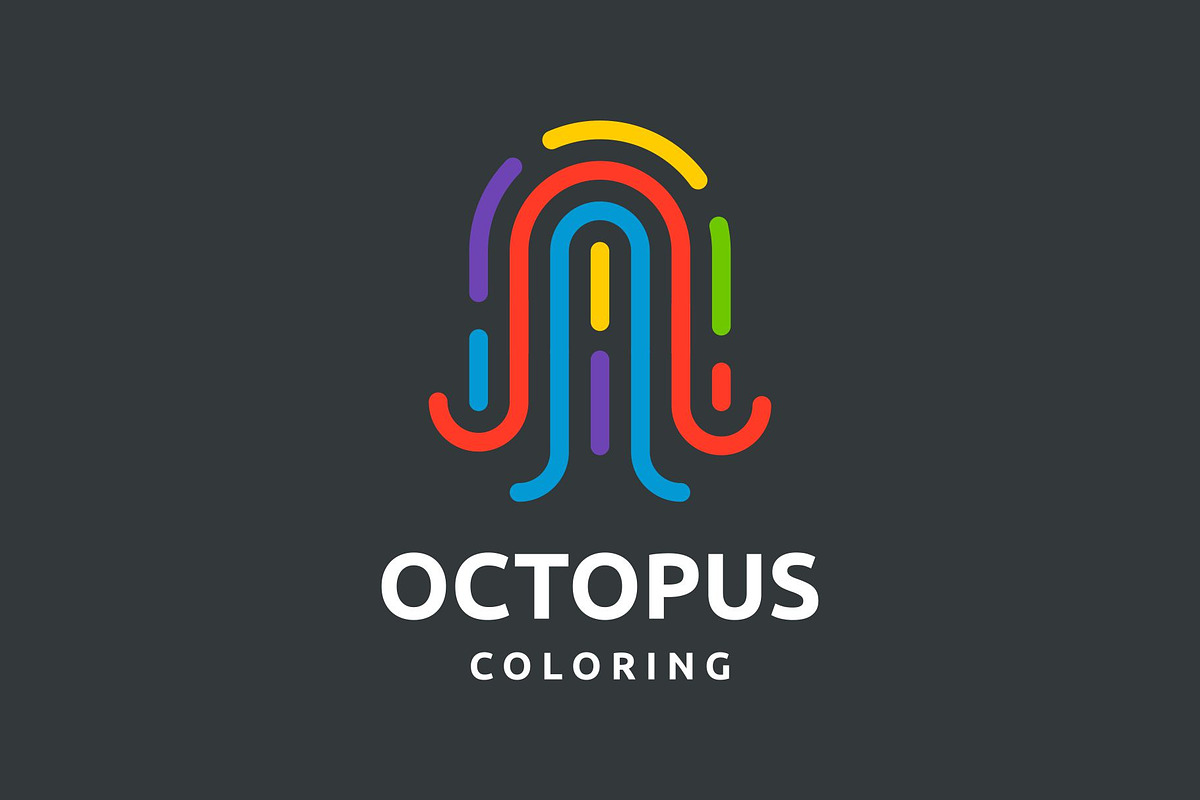 Colorful Octopus Logo, a Branding & Logo Template by Buqancreative (Photo 2 of 4)