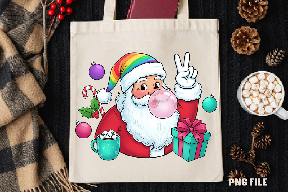 Christmas Illustration With Santa, an Illustration by DreamCafeArt (Photo 3 of 4)