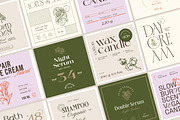 Cosmetics Label Collection, a Print Template by iStar Design (Thumbnail 1 of 10)