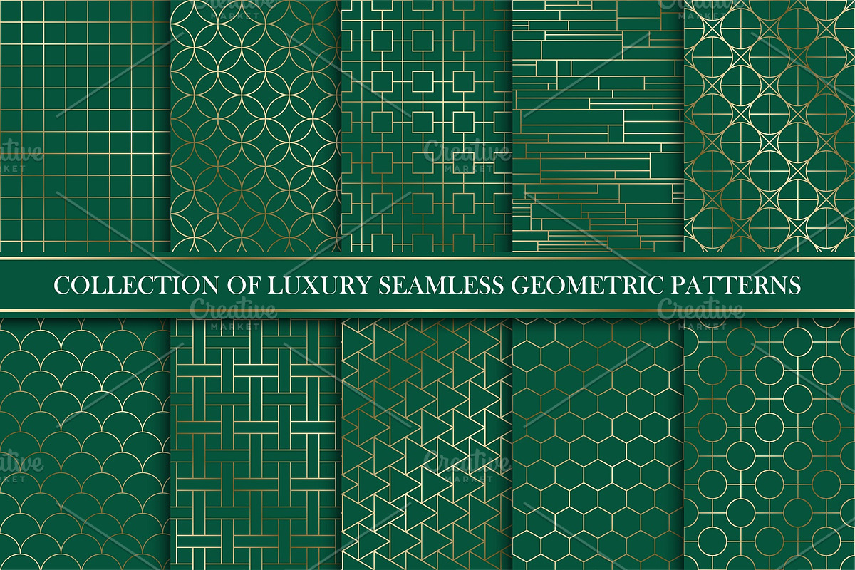 Luxury seamless ornament patterns, a Pattern Graphic by ExpressShop (Photo 1 of 6)