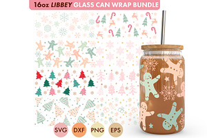 Christmas SVG Bundle 16 Oz Libbey