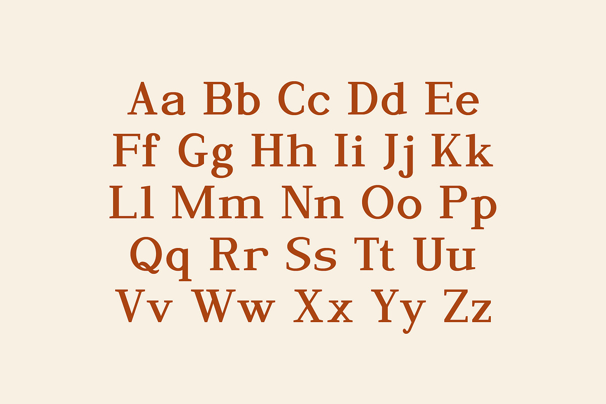 Saparona - Classic Serif Font, a Serif Font by Pikgura (Photo 2 of 7)