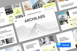 ARCHILABS - Architecture Keynote, a Presentation Template by rgbryand