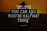 Blank Gunshot - Western Slab Serif, a Slab Serif Font by Novitype (Thumbnail 4 of 13)