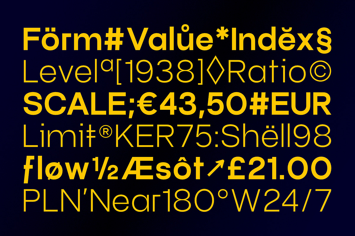 Berkoh | Sans Serif Font Family, a Sans Serif Font by ESEM (Photo 7 of 9)