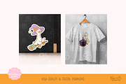Haunted Halloween Goose Clipart, an Animal Illustration by Blumensdiary (Thumbnail 4 of 6)
