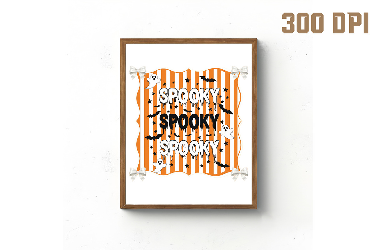 Halloween Spooky Ghost PNG, an Illustration by Libby Wishes (Photo 2 of 6)