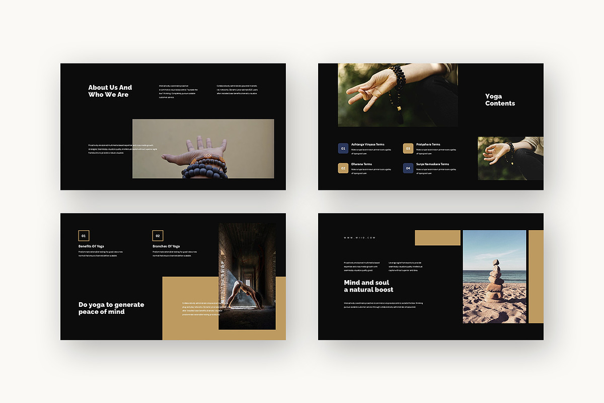 Miio : Yoga Class Keynote, a Presentation Template by Punkl Camp (Photo 10 of 16)