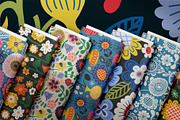 Folky Florals Patterns & Graphics, a Pattern Graphic by rouxsupplyco (Thumbnail 4 of 13)