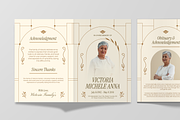 Funeral Program Bifold Brochure, a Flyer Template by Annora Studio (Thumbnail 6 of 6)