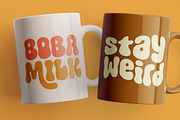 Soul Wave - Retro Wavy Font, a Font by HansCo Studio (Thumbnail 5 of 9)