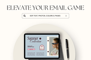 Email Marketing Newsletter Template, an Email Template by Branding Babe Co. (Thumbnail 9 of 10)