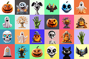 320 Elements Halloween Characters, a Characters & Person 3D Model by Digital Blood (Thumbnail 6 of 15)