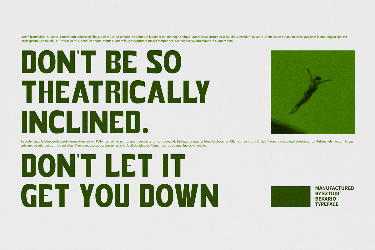 Ez-Bekario Sans Modern Display, a Sans Serif Font by Eztudio (Photo 2 of 15)